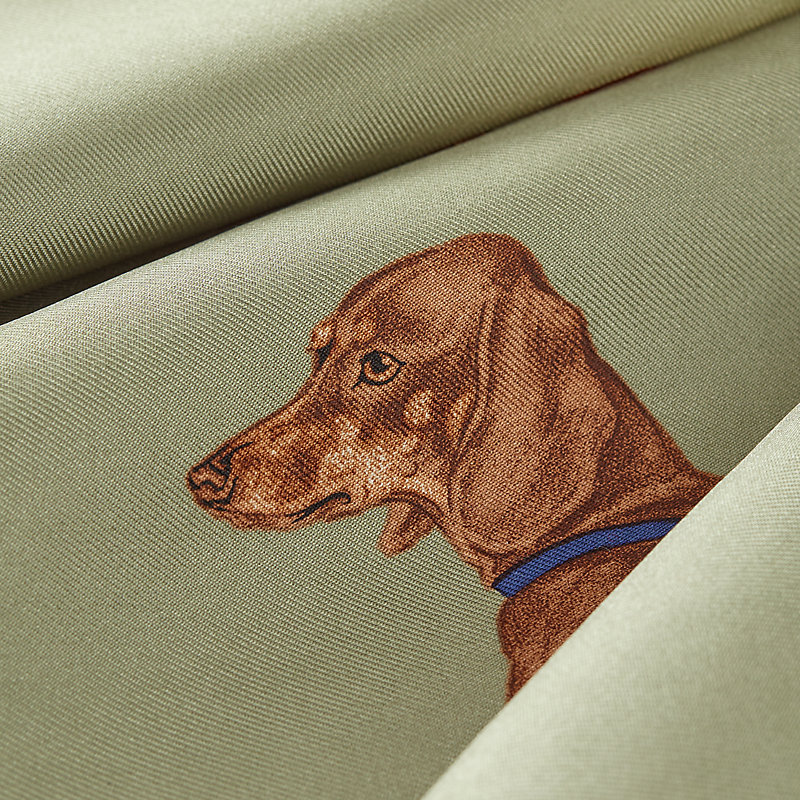 Les Bassets scarf 45 - Blue | Hermès Macau SAR